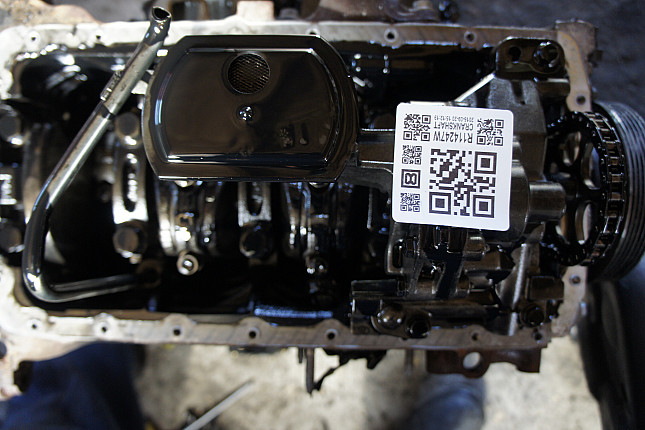 Фотография блока двигателя без поддона (коленвала) Ford G6DG
