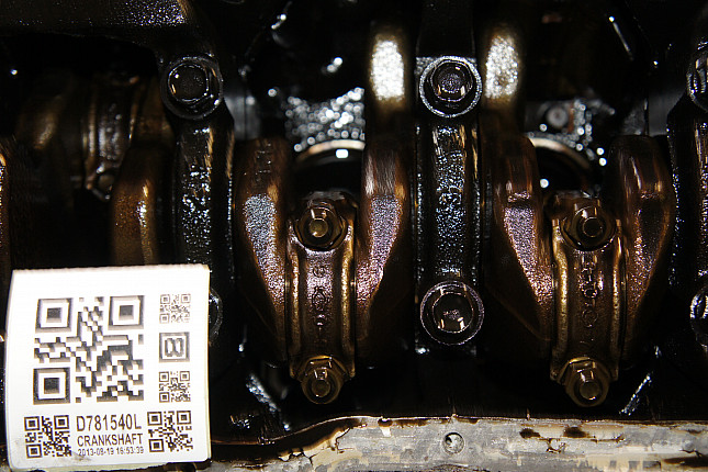 Фотография блока двигателя без поддона (коленвала) FORD CJBA