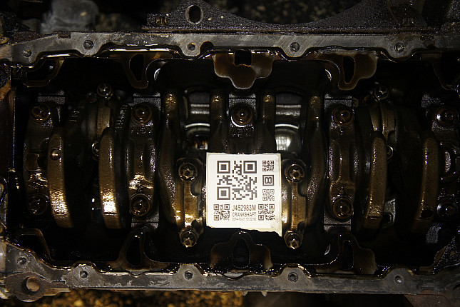 Фотография блока двигателя без поддона (коленвала) OPEL Z 18 XER