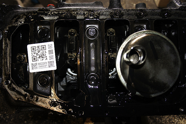 Фотография блока двигателя без поддона (коленвала) Fiat 8140.47
