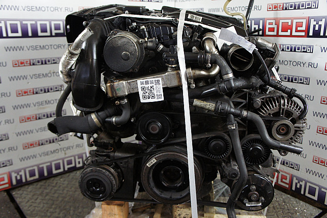 Двигатель вид с боку BMW M 57 D 30 (306D3)