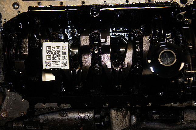 Фотография блока двигателя без поддона (коленвала) MERCEDES-BENZ OM 601.940