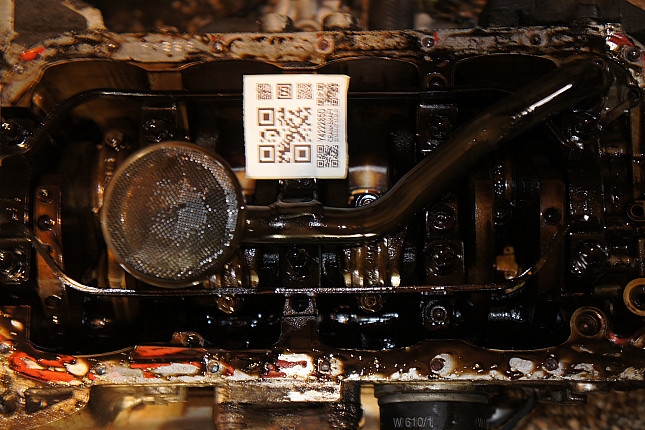 Фотография блока двигателя без поддона (коленвала) SUZUKI G16A