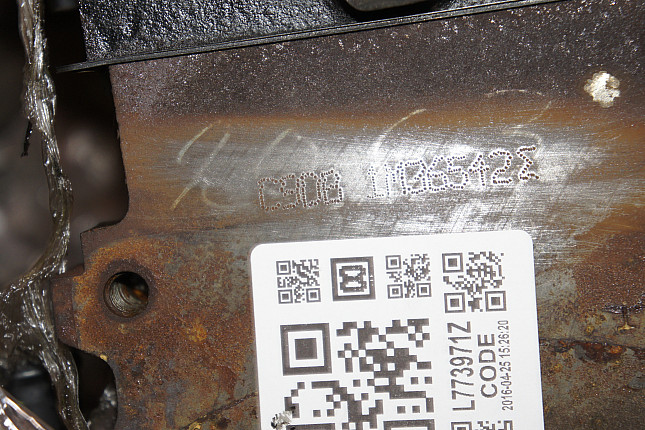 Номер двигателя и фотография площадки Ford C9DB