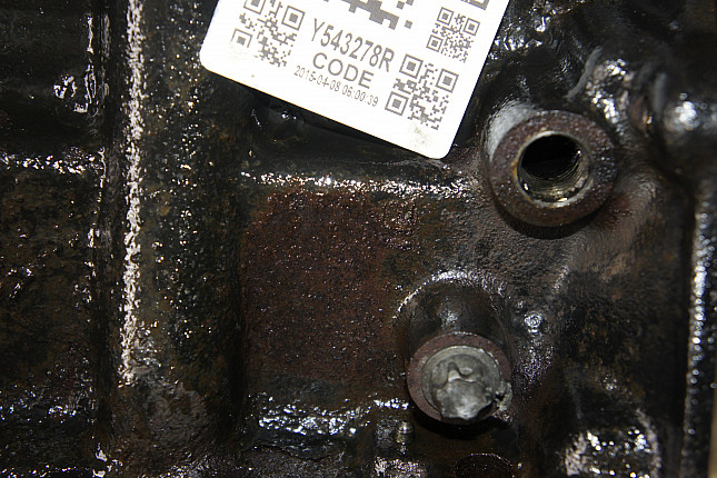 Номер двигателя и фотография площадки Renault K9K 722