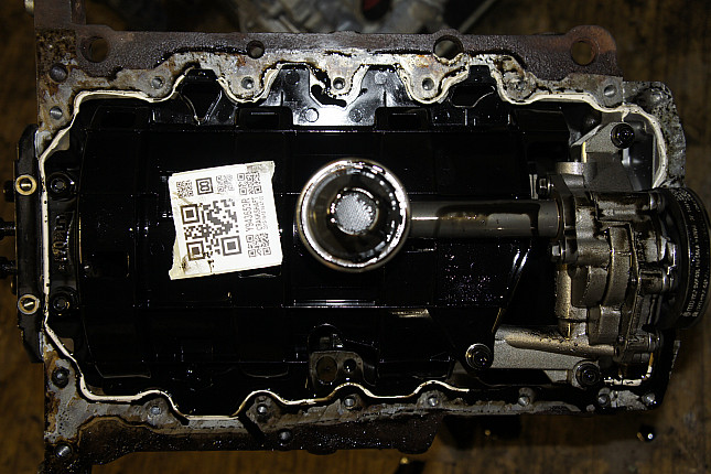 Фотография блока двигателя без поддона (коленвала) VW CFCA