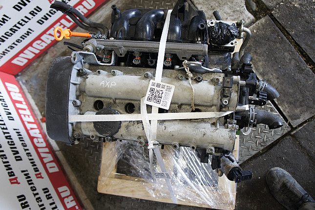 Фотография контрактного двигателя сверху VW AXP
