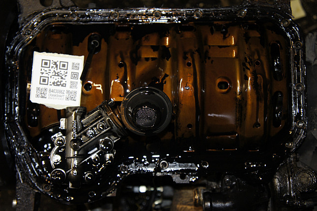 Фотография блока двигателя без поддона (коленвала) VW ABL