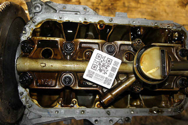 Фотография блока двигателя без поддона (коленвала) Honda D15Z8