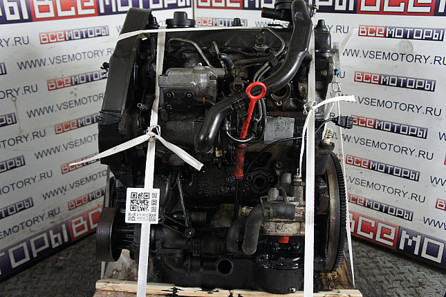Двигатель вид с боку VW 1Z