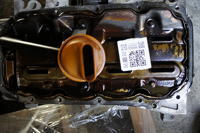 Фотография блока двигателя без поддона (коленвала) Mazda FUJA