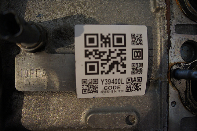 Номер двигателя и фотография площадки PEUGEOT DV4TD; 8HX или 8HZ - не знаем