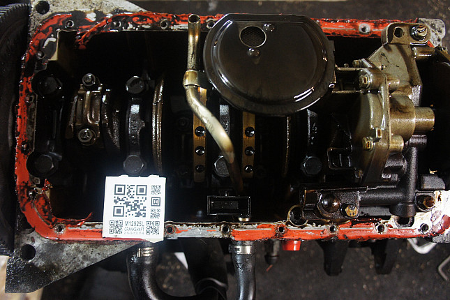 Фотография блока двигателя без поддона (коленвала) PEUGEOT LFY (XU7JP4)