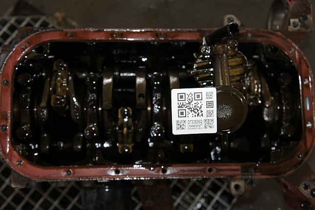 Фотография блока двигателя без поддона (коленвала) Volvo B 230 FB