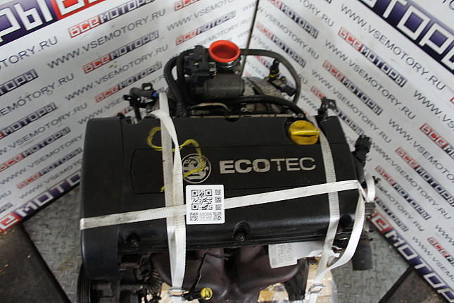 Фотография контрактного двигателя сверху OPEL Z 16 XEP