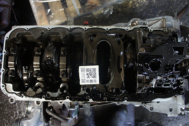 Фотография блока двигателя без поддона (коленвала) BMW N57D30A