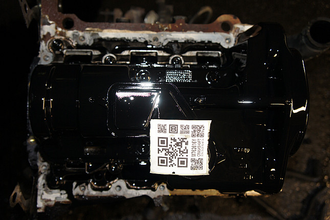 Фотография блока двигателя без поддона (коленвала) AUDI AMF
