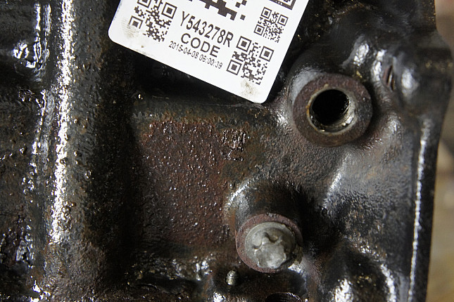 Номер двигателя и фотография площадки Renault K9K 722