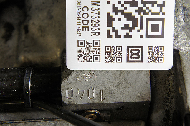 Номер двигателя и фотография площадки Audi AQG
