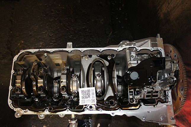 Фотография блока двигателя без поддона (коленвала) BMW N 57 D 30A