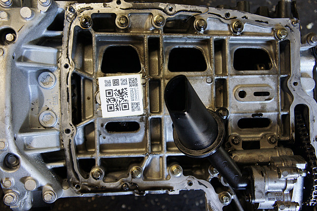 Фотография блока двигателя без поддона (коленвала) FORD DOFA 2A11156