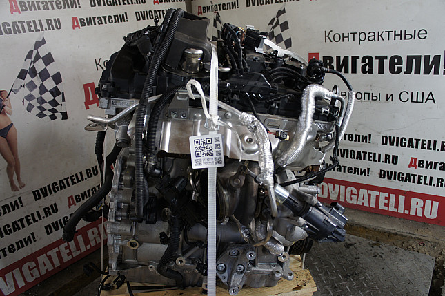 Двигатель вид с боку Mini B48 A20 A
