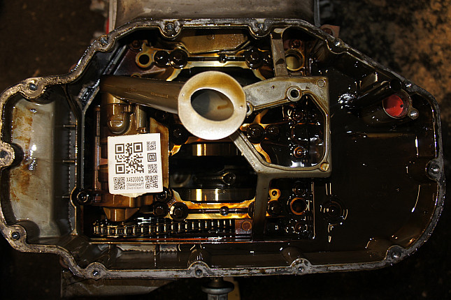 Фотография блока двигателя без поддона (коленвала) MERCEDES-BENZ M 137.970