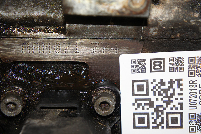 Номер двигателя и фотография площадки VW AAM