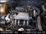ДВИГАТЕЛЬ RENAULT CLIO II 1.2 8V 1999 R D7F G 726