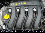 ДВИГАТЕЛЬ RENAULT CLIO III 1.4 16V K4J G 780 !!